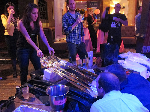 Fernet-Branca ice luge