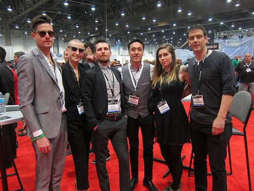 Go LA! Harvard & Stone and Pour Vous teams in Vegas for their awards