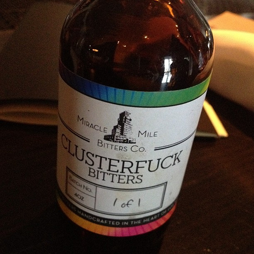 Clusterfuck bitters