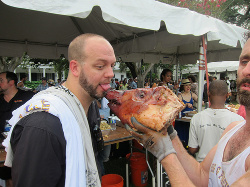 Pig & Punch! Bartender Nick Crutchfield from Virginia showing how it's done!