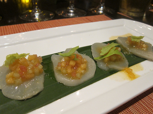 scallop crudo