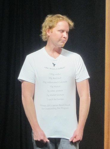 What's in the Aviary Cocktail, Grant?