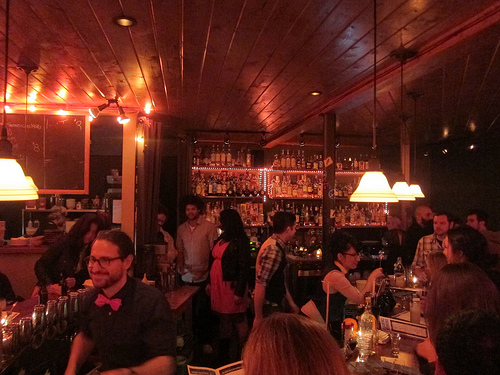 Pouring Ribbons at Rum Club